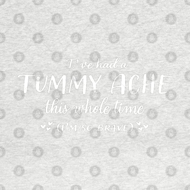 Tummy Ache by Hello Emu Design